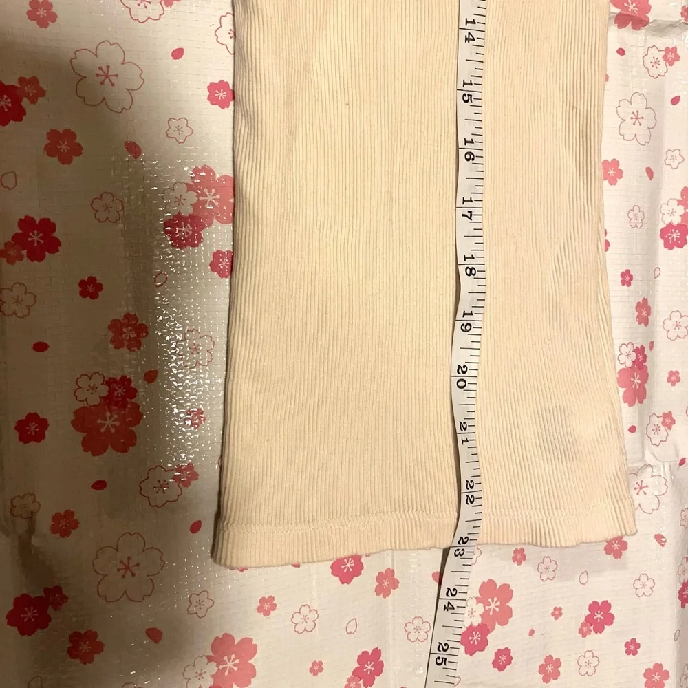 Ralph Lauren Girls Beige Ruffle Button Up Short Sleeve Blouse Size XL (Girls)